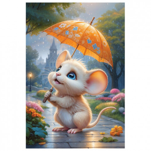 Пазл картонный 54 элемента ОЧАРОВАТЕЛЬНЫЕ МОРДАШКИ, АССОРТИ, 40 видов, 175х130 мм, HATBER