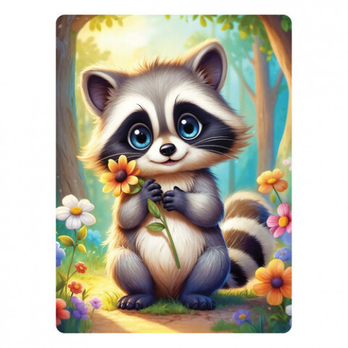 Пазл картонный 54 элемента ОЧАРОВАТЕЛЬНЫЕ МОРДАШКИ, АССОРТИ, 40 видов, 175х130 мм, HATBER