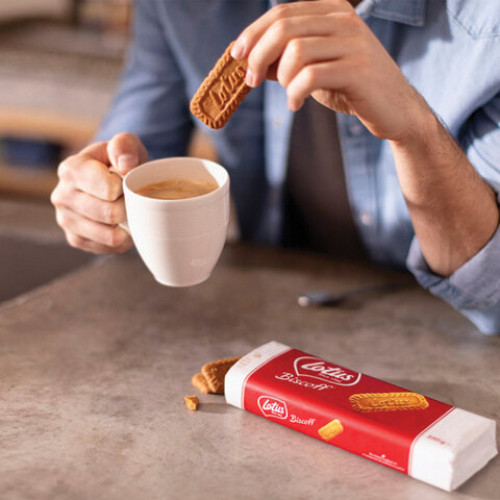Печенье в индивидуальной упаковке карамелизированное LOTUS Biscoff (Бельгия), 312 г