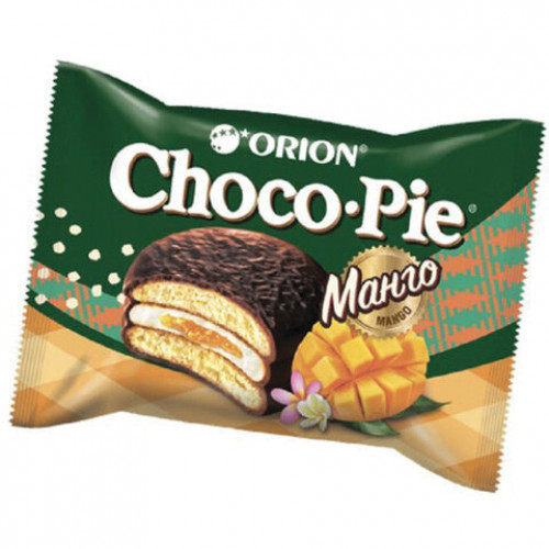 Печенье ORION Choco Pie Mango манго 360 г (12 штук х 30 г), О0000013010