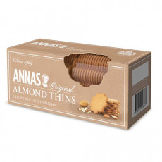 Печенье песочное миндальное тонкое ANNAS Almond Thins (Швеция), 150 г
