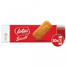 Печенье в индивидуальной упаковке карамелизированное LOTUS Biscoff (Бельгия), 312 г