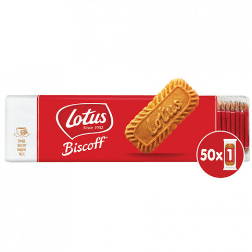 Печенье в индивидуальной упаковке карамелизированное LOTUS Biscoff (Бельгия), 312 г