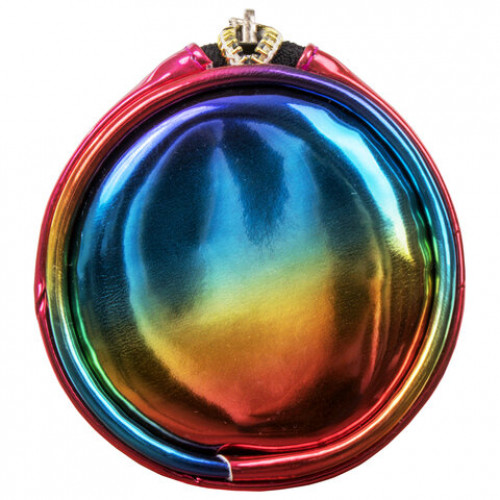 Пенал-косметичка ЮНЛАНДИЯ на молнии, мягкий, Rainbow, 22х8 см, 270052