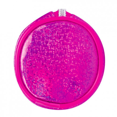 Пенал-тубус BRAUBERG, мягкий, Glitter Pink, 20х7х7 см, 229017