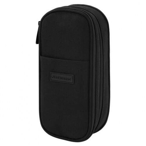 Пенал-трансформер BRAUBERG, полиэстер, 22х10х3 см, Black, 274609