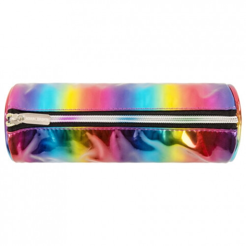 Пенал-косметичка ЮНЛАНДИЯ на молнии, мягкий, Rainbow, 22х8 см, 270052