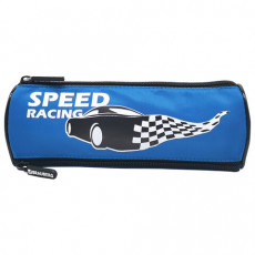 Пенал мягкий BRAUBERG, 3 отделения, нейлон, 21х7х7 см, Speed Racer, 271581