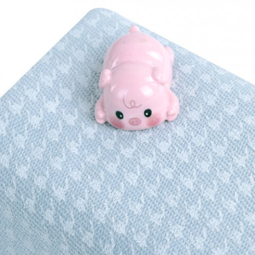 Пенал ЮНЛАНДИЯ ЮНИОР, 1 отделение, полиэстер, аппликация, Piggy, 20х6х4 см, 273804