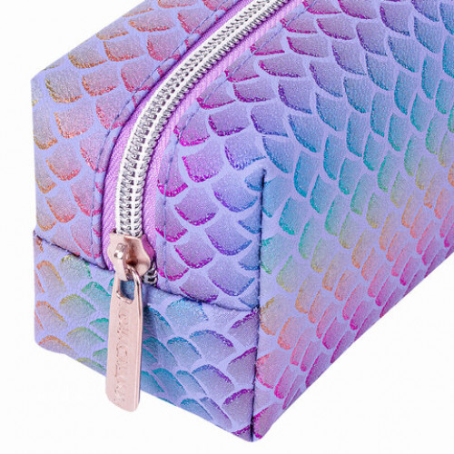 Пенал-косметичка ЮНЛАНДИЯ SEASTORY на молнии, мягкий, Fishtail, 21х6х7 см, 270048