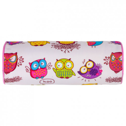Пенал-тубус BRAUBERG, с эффектом Soft Touch, мягкий, Owls, 22х8 см, 229007