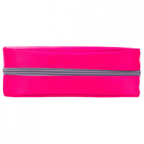 Пенал-косметичка BRAUBERG, мягкий, KING SIZE NEON PINK, 20х8х9 см, 229019