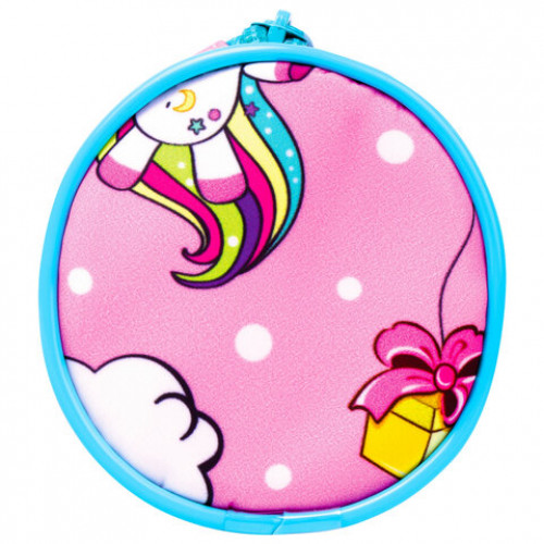 Пенал-тубус BRAUBERG, с эффектом Soft Touch, мягкий, Unicorn, 22х8 см, 229011