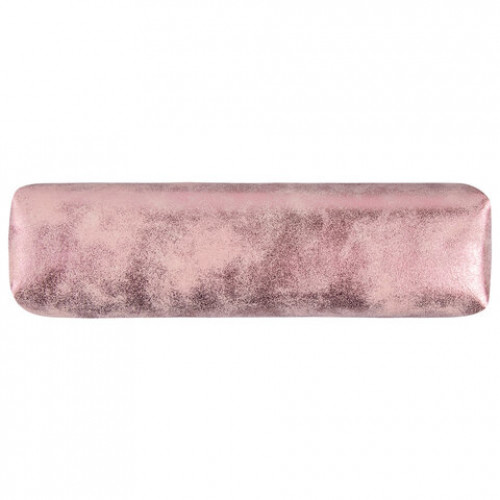 Пенал-косметичка BRAUBERG, экокожа, Luxury, с эффектом позолоты, розовый, 21х5х6 см, 228997