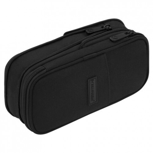 Пенал-трансформер BRAUBERG, полиэстер, 22х10х3 см, Black, 274609