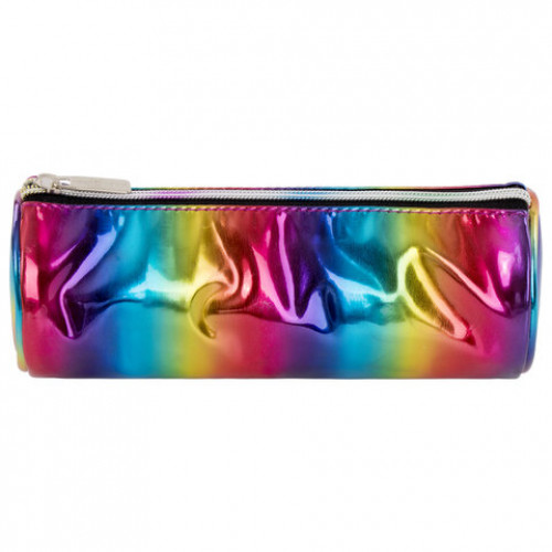 Пенал-косметичка ЮНЛАНДИЯ на молнии, мягкий, Rainbow, 22х8 см, 270052