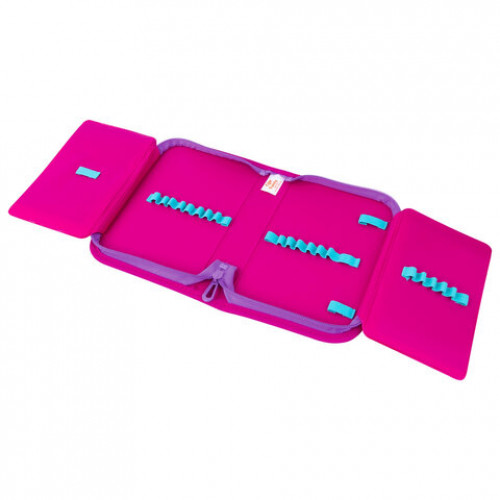 Пенал TIGER FAMILY 1 отделение, 2 откидные планки, ткань, Rainbow Sorbet, 20х14х4 см, 228948, TGRW-011C1E