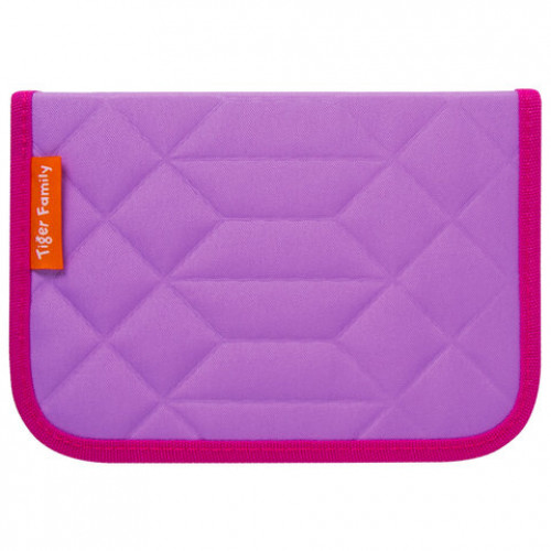 Пенал TIGER FAMILY 1 отделение, 2 откидные планки, ткань, Rainbow Sorbet, 20х14х4 см, 228948, TGRW-011C1E