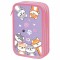 Пенал ЮНЛАНДИЯ, 2 отделения, картон с эффектом soft-touch, 19х11 см, Best fellows, 273497