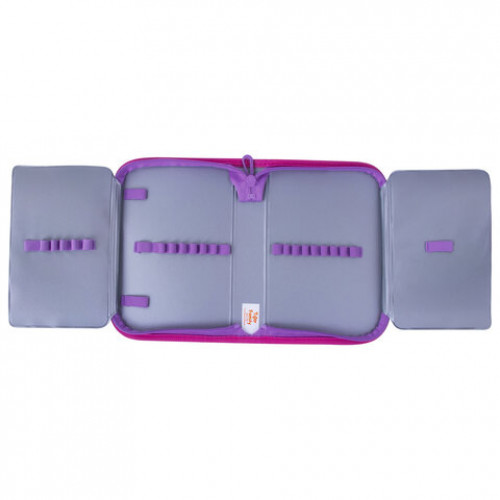 Пенал TIGER FAMILY 1 отделение, 2 откидные планки, ткань, Sweet Heart, 20х14х4 см, 228952, TGPR-004C1E