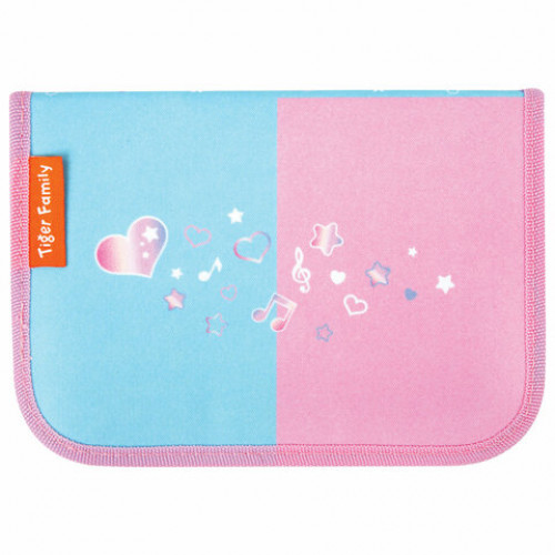 Пенал TIGER FAMILY 1 отделение, Musical Pony, 20х14х4 см, 270249