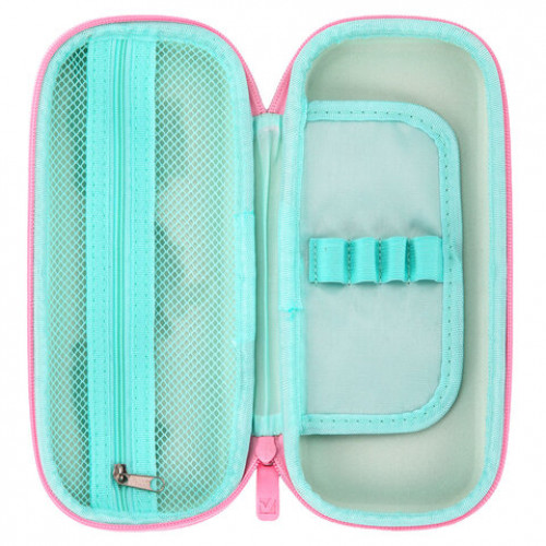 Пенал BRAUBERG, 1 отделение, 1 откидная планка, EVA, 22х10х5 см, Милые коты, 274604