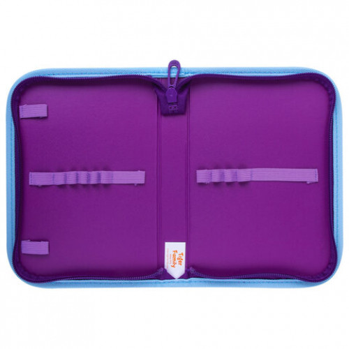 Пенал TIGER FAMILY 1 отделение, ткань, Rhythmic Butterfly, 20х14х4 см, 228956, TGCP-007C1E