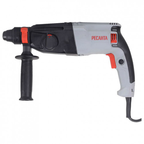 Перфоратор сетевой 800 Вт, 1100 об/мин, 5200 уд/мин, патрон SDS PLUS, РЕСАНТА П-28-800К, 75/3/1