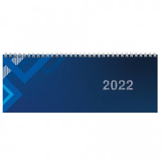 Планинг датированный 2022 (285х112 мм), STAFF, гребень, картонная обложка, 56 л., Однотонный, 113355 Планинг датированный 2022 (285х112 мм), STAFF, гребень, картонная обложка, 56 л., Однотонный, 113355