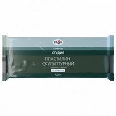 Пластилин скульптурный ГАММА Студия, оливковый, 1 кг, твердый, 2.80.Е100.003 Пластилин скульптурный ГАММА Студия, оливковый, 1 кг, твердый, 2.80.Е100.003