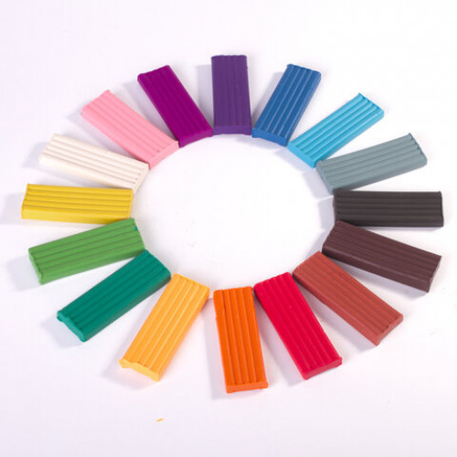 Пластилин ГАММА Юный художник NEW, 16 цветов, 224 г, со стеком, 280046