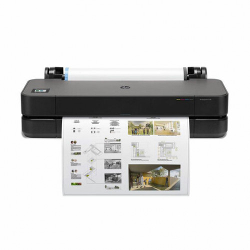 Плоттер HP DesignJet T230 24 (5HB07A) А1, Wi-Fi, сетевая карта, без подставки