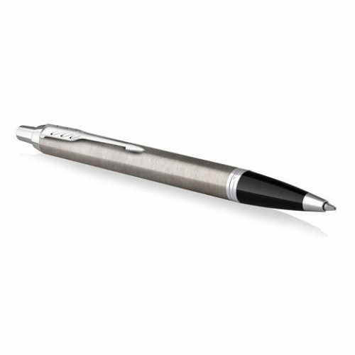 Набор PARKER IM Stainless Steel CT: шариковая ручка синяя и перьевая ручка синяя, 2183058