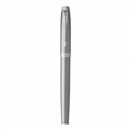Набор PARKER IM Stainless Steel CT: шариковая ручка синяя и перьевая ручка синяя, 2183058