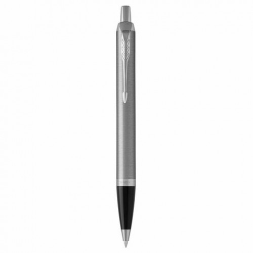 Набор PARKER IM Stainless Steel CT: шариковая ручка синяя и перьевая ручка синяя, 2183058