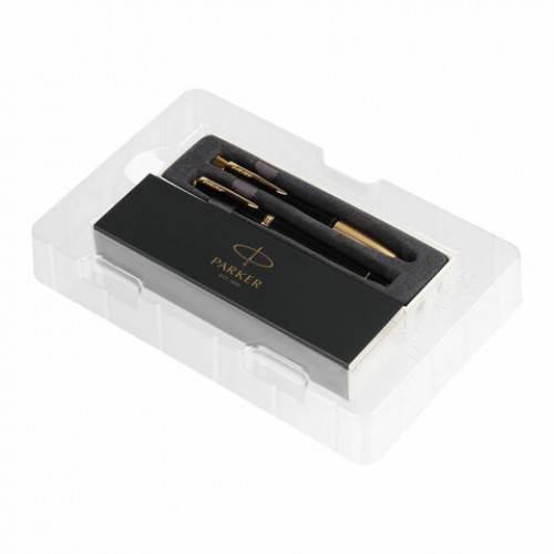 Набор PARKER Urban Black GT: шариковая ручка синяя и перьевая ручка синяя, 2093381