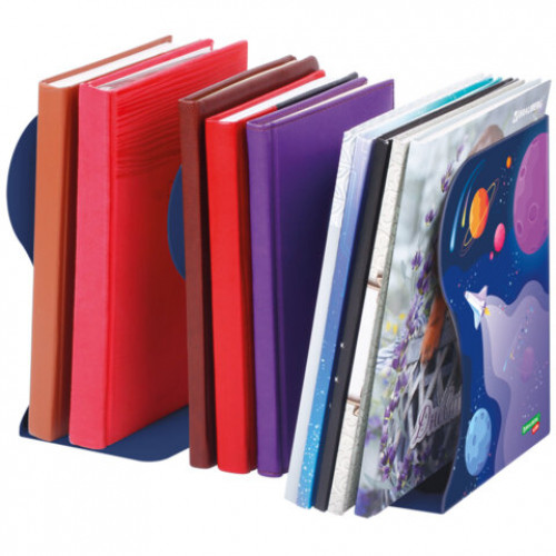 Подставка-держатель для книг и учебников BRAUBERG KIDS Adventure раздвижная, металлическая, 238065