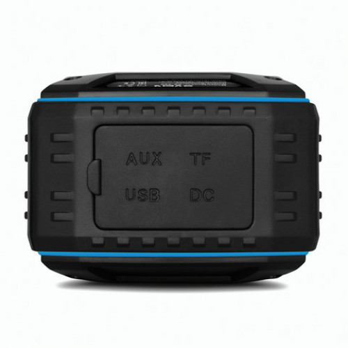 Колонка портативная влагозащищенная SVEN PS-220, 2.0, 10 Вт, Bluetooth, FM, microSD, MP3, черная, SV-016470