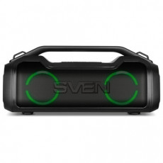 Колонка портативная SVEN PS-390, 50 Вт, TWS, Bluetooth, microSD, черный, SV-021306