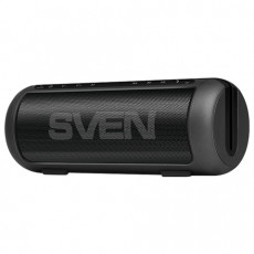 Колонка портативная SVEN PS-250BL, 2.0, 10 Вт, Bluetooth, FM-тюнер, USB, microUSB, черная, SV-015046