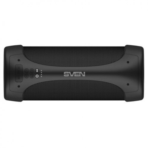 Колонка портативная SVEN PS-370, 2.0, 40 Вт, Bluetooth, FM, USB, microSD, черная, SV-020408