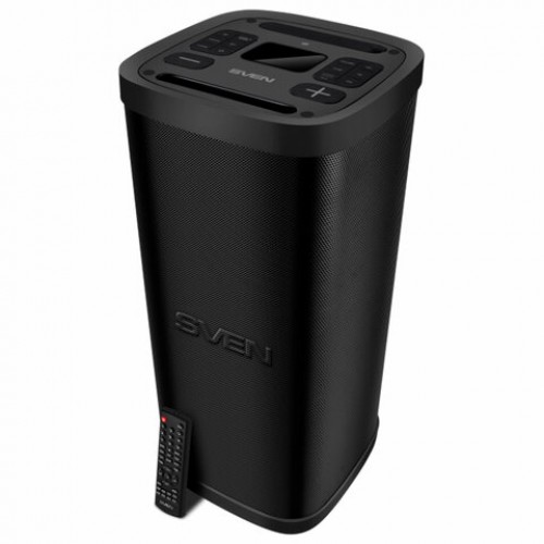 Колонка портативная SVEN PS-950, 160 Вт, TWS, Bluetooth, FM, USB, microSD, LED-дисплей, черная, SV-022396