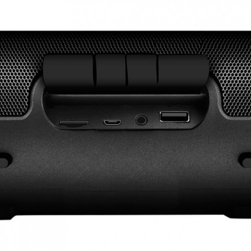 Колонка портативная SVEN PS-250BL, 2.0, 10 Вт, Bluetooth, FM-тюнер, USB, microUSB, черная, SV-015046