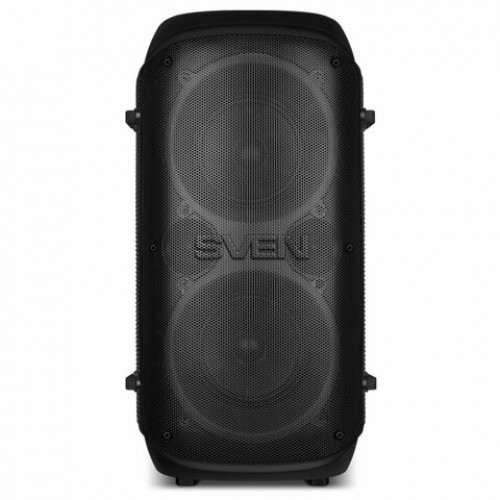 Колонка портативная SVEN PS-800, 100 Вт, TWS, Bluetooth, FM, USB, microSD, LED-дисп, черн, SV-021511