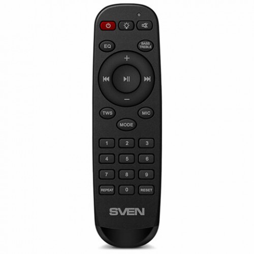 Колонка портативная SVEN PS-800, 100 Вт, TWS, Bluetooth, FM, USB, microSD, LED-дисп, черн, SV-021511