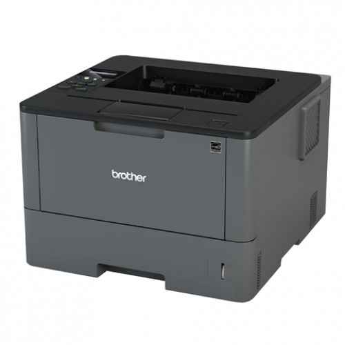 Принтер лазерный BROTHER HL-L5200DW, A4, 40 стр.\мин, 50000 стр.\месяц, ДУПЛЕКС, Wi-Fi, сетевая карта (без кабеля USB), HLL5200DWR1