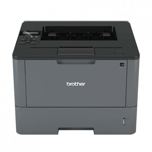 Принтер лазерный BROTHER HL-L5100DN, A4, 40 стр.\мин, 50000 стр.\месяц, ДУПЛЕКС, сетевая карта (без кабеля USB), HLL5100DNR1