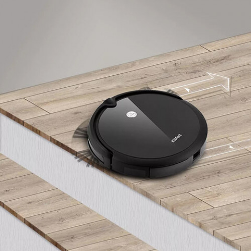 Робот-пылесос KITFORT KT-590, ВСТРОЕННАЯ КАМЕРА, Wi-Fi, влажная уборка, контейнер 0,8л, черный, КТ-590