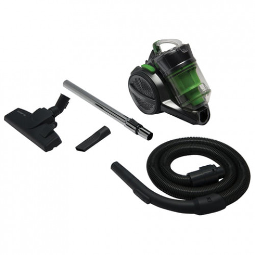 Пылесос POLARIS PVC 1820G с контейнером мультициклон, 1800 Вт, мощность всасывания 400 Вт, зеленый