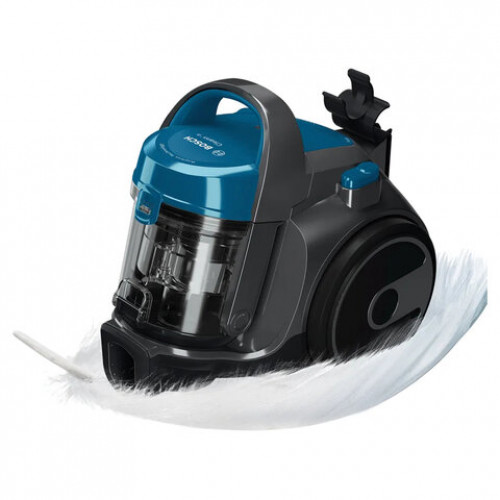 Пылесос BOSCH BGS05A220 с контейнером циклон, 700 Вт, мощность всасывания 300 Вт, синий
